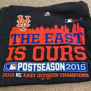 Men’s NY Mets 2015 NL East Division Champions Tee Shirt
